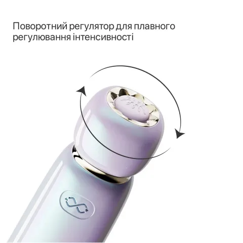 Вакуумный клиторальный стимулятор Zalo Lia Lavender Purple, 3 насадки, 3 режима, разная интенсивность