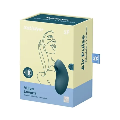 Вакуумный вибратор Satisfyer Vulva Lover 2 Blue