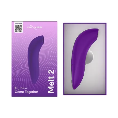 Вакуумний смарт-стимулятор для пар We-Vibe Melt 2 Purple
