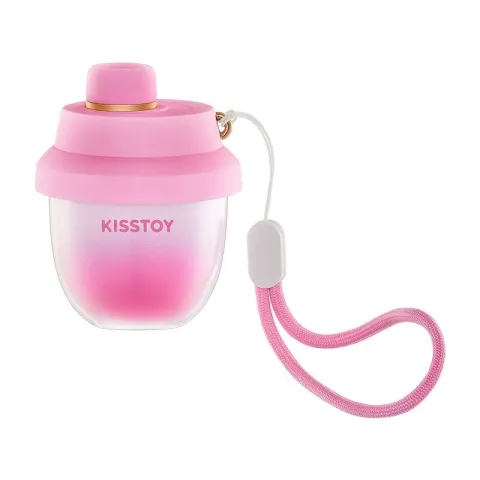 KISSTOY Kiss Pods — вакуумный стимулятор-брелок, 5 уровней интенсивности + турборежим, 2 сопла