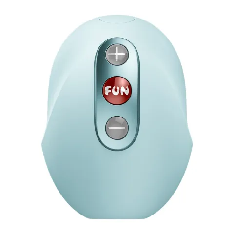 Вакуумный стимулятор Fun Factory Seduction Ice Blue, 11 режимов работы, перезаряжаемый