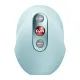 Вакуумный стимулятор Fun Factory Seduction Ice Blue, 11 режимов работы, перезаряжаемый
