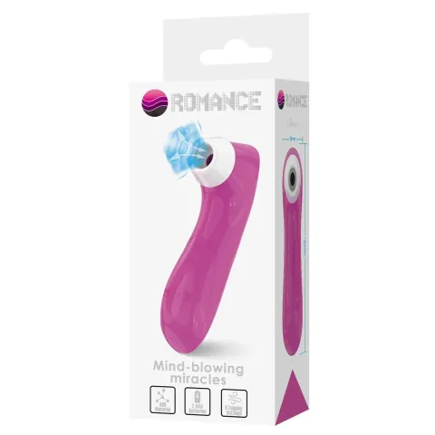 Вакуумний стимулятор - Romance Sucking Pleasure Stimulator Breeze Pink