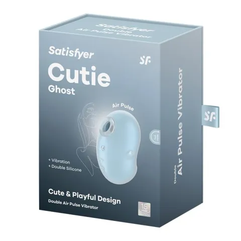 Вакуумный стимулятор — Satisfyer Cutie Ghost Blue