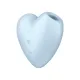 Вакуумный стимулятор в форме сердца с вибрацией Satisfyer Cutie Heart Blue