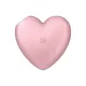 Вакуумний стимулятор - Satisfyer Cutie Heart Light Red