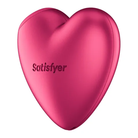 Вакуумний стимулятор-серце з вібрацією Satisfyer Cutie Heart Battery Series