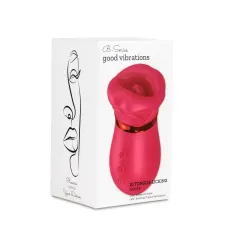 Вакуумный стимулятор с язычком — Air Tongue 360 Vibe Pink