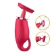 Вакуумный стимулятор с язычком — Licking Tongue Suction Vibrator Erospace Sweet Play A18