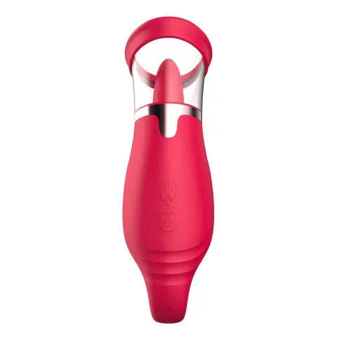 Вакуумный стимулятор с язычком — Licking Tongue Suction Vibrator Erospace Sweet Play A18