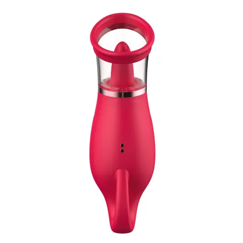 Вакуумный стимулятор с язычком — Licking Tongue Suction Vibrator Erospace Sweet Play A18