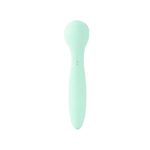 Вакуумный стимулятор с вибратором KISSTOY Polly Max Cyan