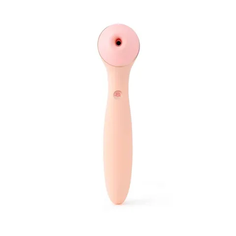 Вакуумный стимулятор с вибратором KISSTOY Polly Max Pink