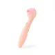 Вакуумный стимулятор с вибратором KISSTOY Polly Max Pink