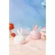 Вакуумный стимулятор клитора с вибрацией KISTOY Too Simple Pink