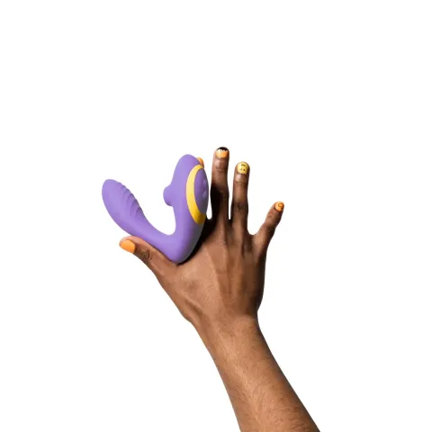 Вибратор Romp Reverb Lilac Vacuum Вибратор, вагинально-клиторальный