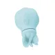 Вибратор Adrien Lastic Caress Blue с вращающимися насадками для стимуляции эрогенных зон.