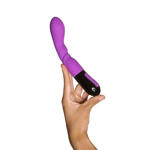 Вибратор Adrien Lastic Nyx 2.0 для стимуляции точки G и входа во влагалище, перезаряжаемый