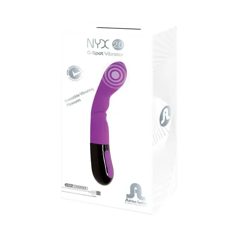 Вибратор Adrien Lastic Nyx 2.0 для стимуляции точки G и входа во влагалище, перезаряжаемый