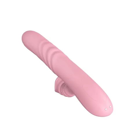 Вібратор - Angelia, USB 3 Functions Of Thrusting, 20 Vibrations Flesh