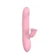 Вібратор - Angelia, USB 3 Functions Of Thrusting, 20 Vibrations Flesh