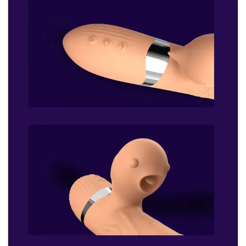 Вібратор - Basia Thtusting Vibrator 2in1