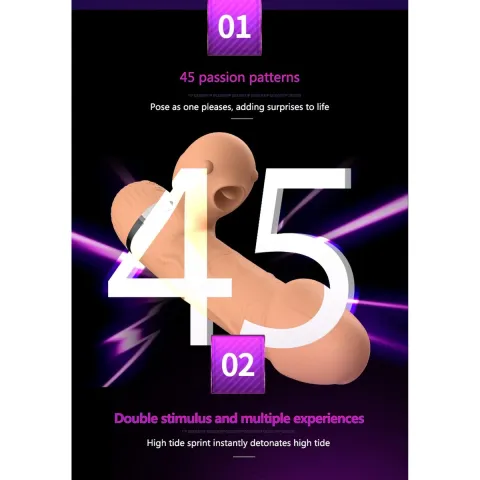 Вібратор - Basia Thtusting Vibrator 2in1