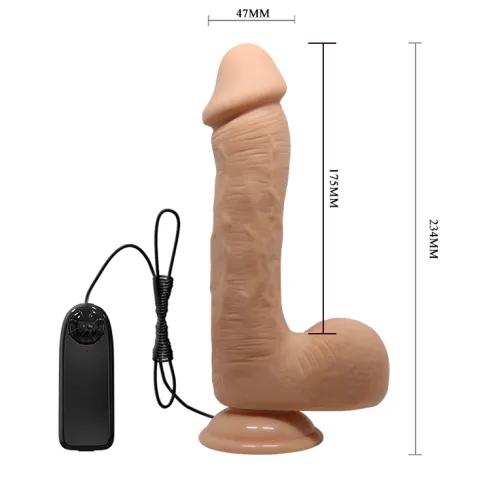 Вібратор - Beautiful Encounter Johnson Vibrator Flesh