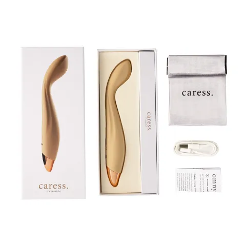 Вібратор - Caress Omny, бежевий