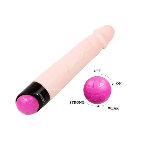 Вибратор — «Colorful Sex Experience Flesh», 23,3 см