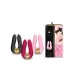 Клиторальный вибратор Shunga Aiko Light Pink, гибкие наконечники