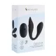 Подвійний вібратор S Pleasures Premium Delight, чорний, для клітора та точки G, 10 режимів