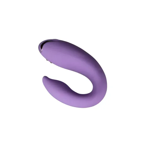Вибратор для пар FairyGasm PleasureBerry violet, зарядный чехол, пульт ДУ