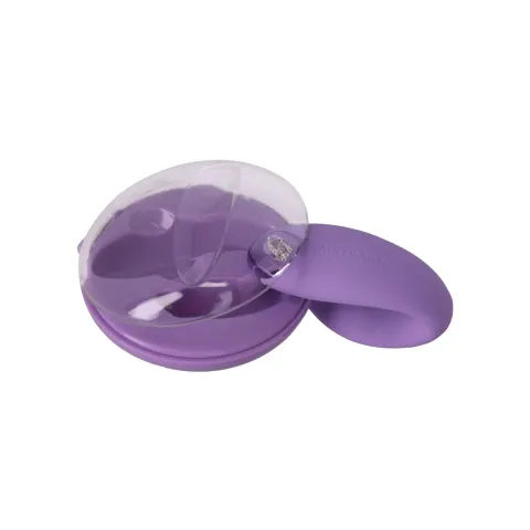 Вибратор для пар FairyGasm PleasureBerry violet, зарядный чехол, пульт ДУ