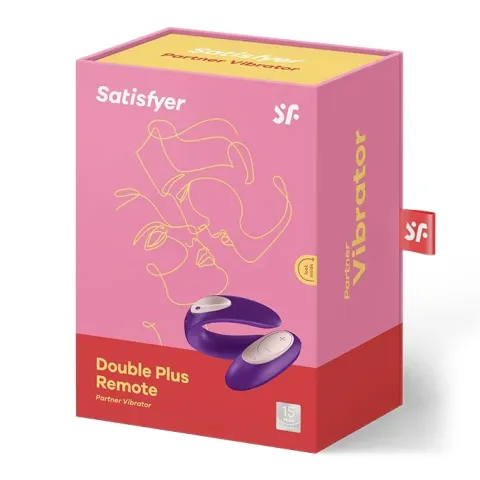 Вибратор для пар SATISFYER Partner Plus с дистанционным управлением