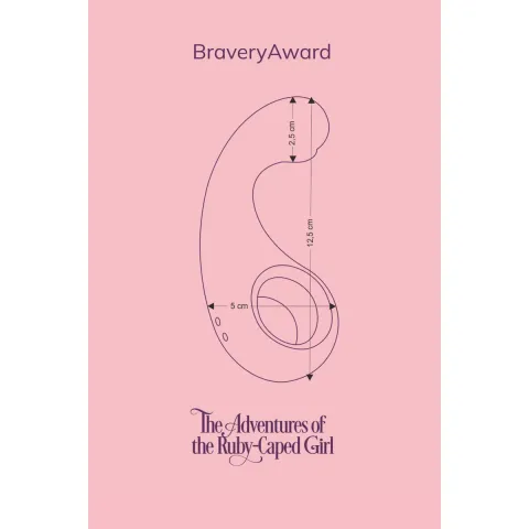 Вибратор для точки G FairyGasm BraveryAward, синий