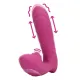 Вібратор для точки G - Loveline Thrusting and Tapping Vibrator - Powerful Pink