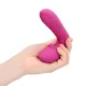 Вібратор для точки G - Loveline Thrusting and Tapping Vibrator - Powerful Pink
