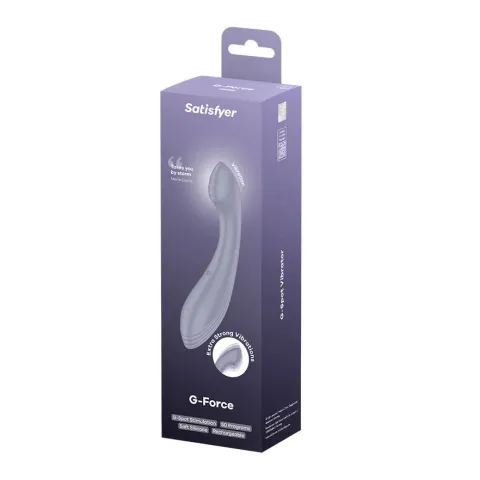 Вібратор для точки G Satisfyer G-Force Violet, 10 режимів + 5 рівнів інтенсивності