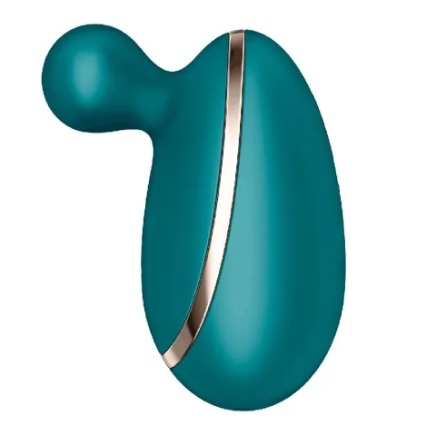 Вібратор для зовнішньої стимуляції Satisfyer Spot On 1 Green, гнучкий відросток