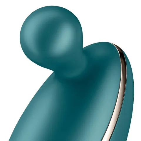 Вібратор для зовнішньої стимуляції Satisfyer Spot On 1 Green, гнучкий відросток