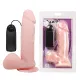 Вібратор - Dong Vibrating Dildo Flesh