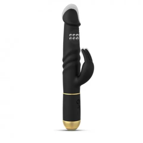 Dorcel Furious Rabbit 2.0 — поршневой вибратор с головой, перезаряжаемый