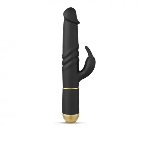 Dorcel Furious Rabbit 2.0 — поршневой вибратор с головой, перезаряжаемый