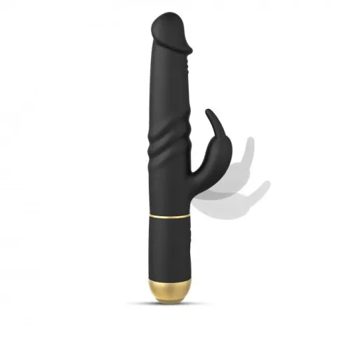 Dorcel Furious Rabbit 2.0 — поршневой вибратор с головой, перезаряжаемый