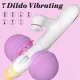 Вибратор — Dual Motion Licking Vibe, белый