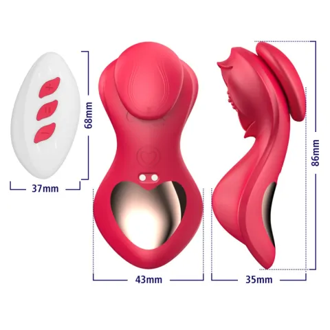 Вібратор - Erospace Sweet Play Panty Vibrator With Remote Control A1