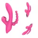 Вібратор - Erospace Sweet Play Sucking Vibrator With Anal Beads A3