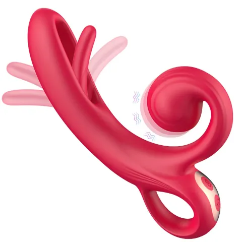 Вибратор — Erospace Sweet Play Tongue Flipping Vibrator A4