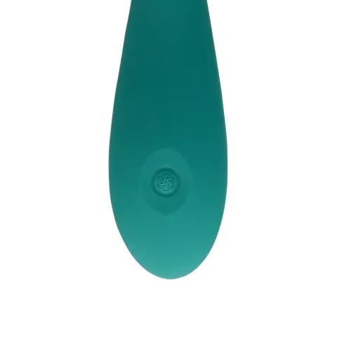 Вибратор для точки G — Loveline G-Spot Vibrator With Bead, зеленый